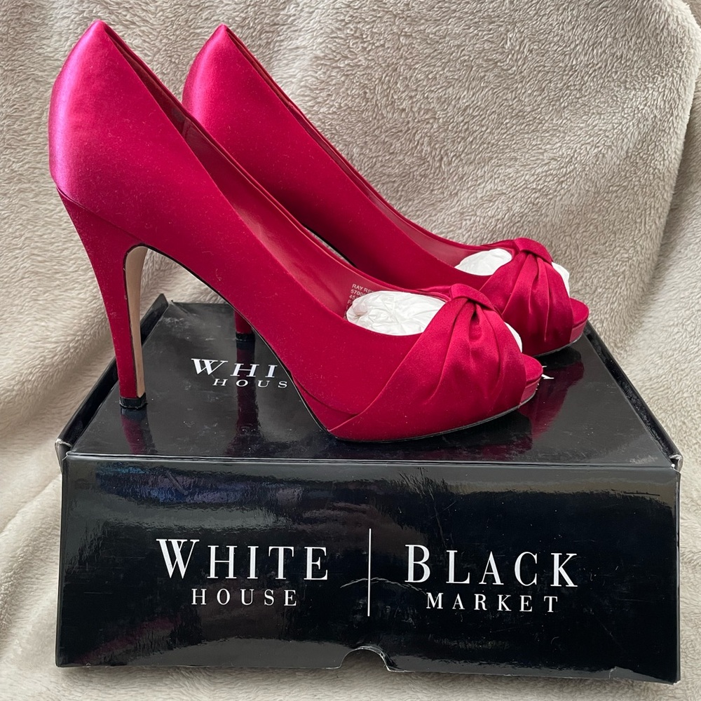 White House Black Market Ray Red Heels